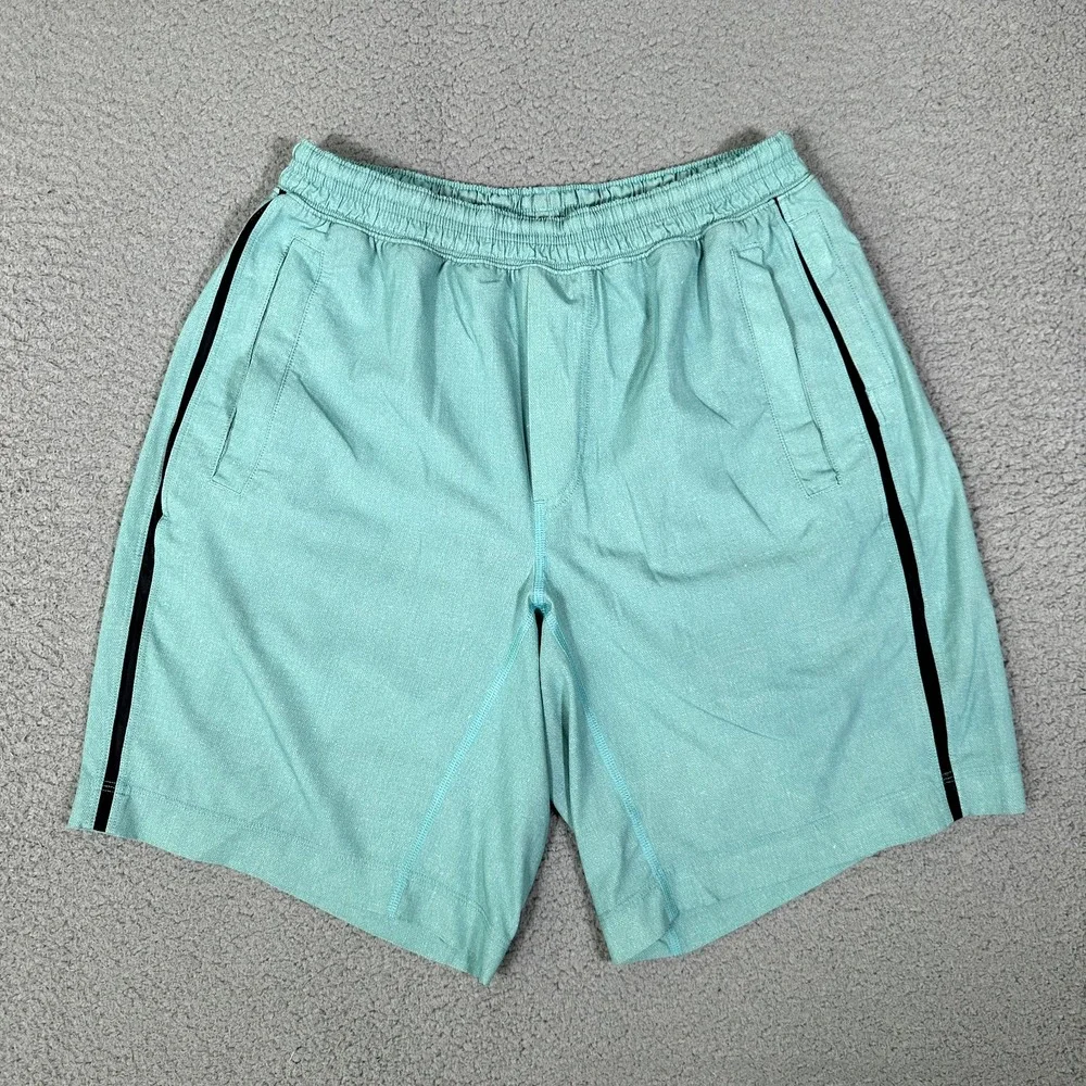 Lululemon Shorts Mens Medium Teal Pace Breaker Lined 9